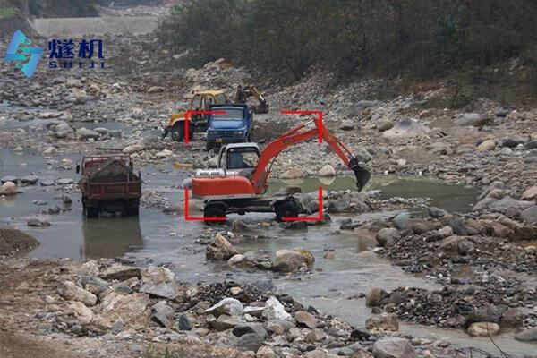 河道采砂船監測識別系統